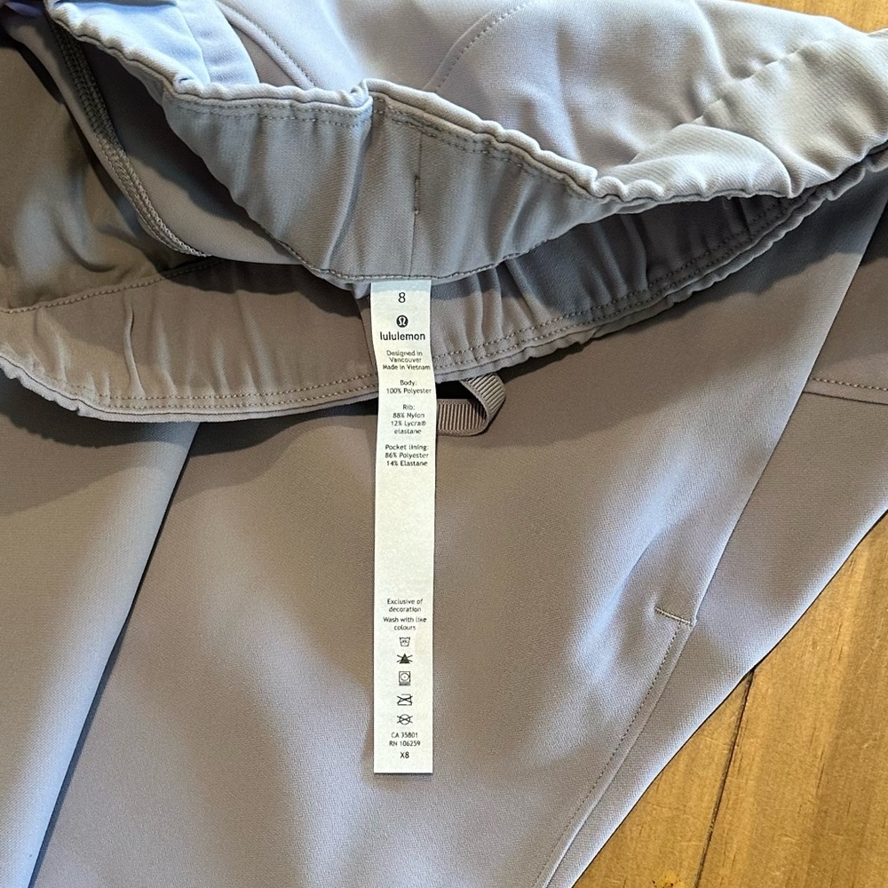 Lululemon Joggers • nylon/polyester • stretch • NWOT • 8